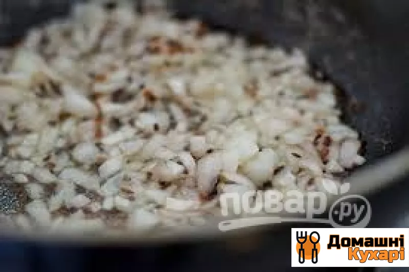 Каррі з рисом, горошком і грибами - фото крок 4