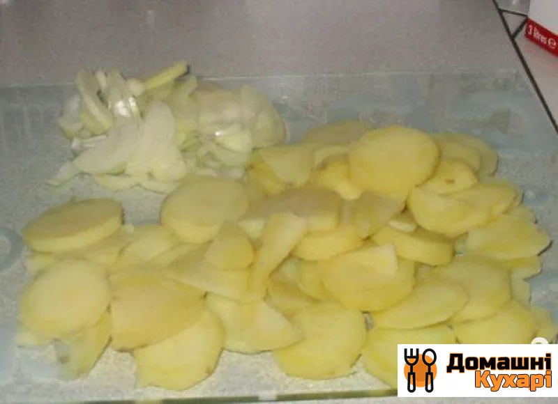 Картопля по-ліонськи - фото крок 1