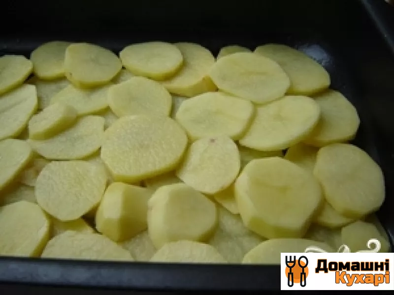 Картопля з грибами в духовці - фото крок 3