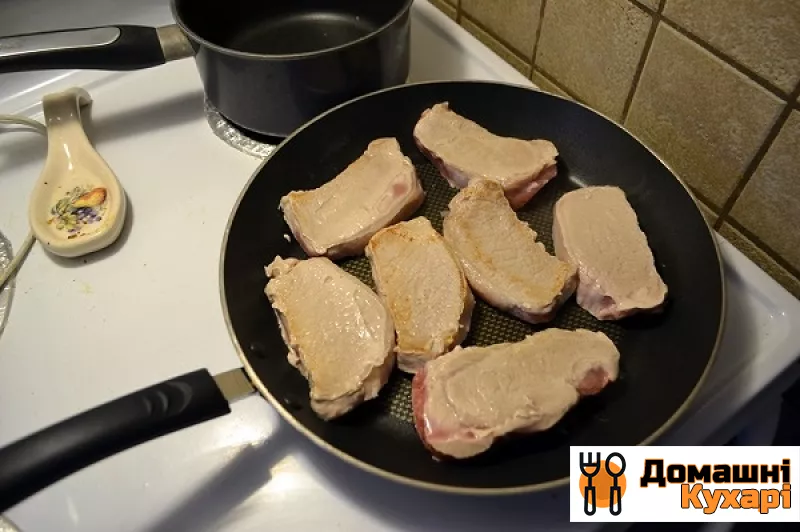 Картопля зі свининою і сиром в духовці - фото крок 3
