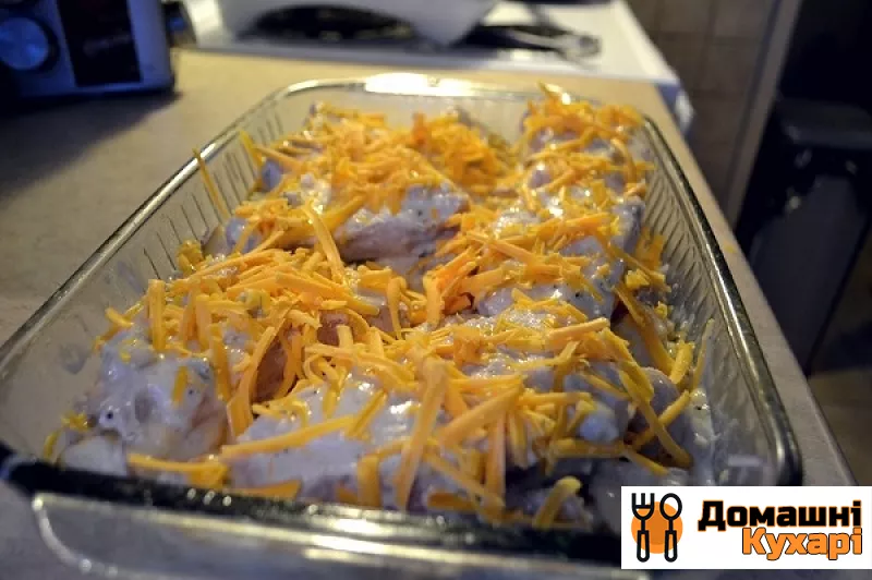 Картопля зі свининою і сиром в духовці - фото крок 9