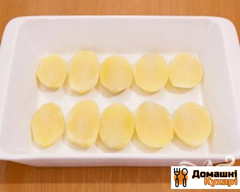 Картопля, запечений з помідорами і сиром - фото крок 4
