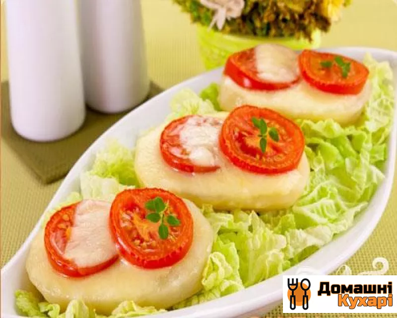 Картопля, запечений з помідорами і сиром - фото крок 6