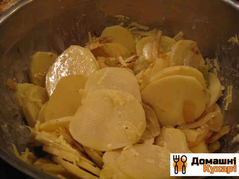 Картопляна запіканка з фенхелем - фото крок 3