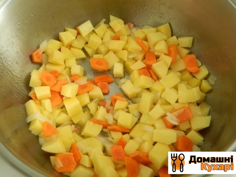 Картопляний суп-толчeнка з квашеною капустою - фото крок 5