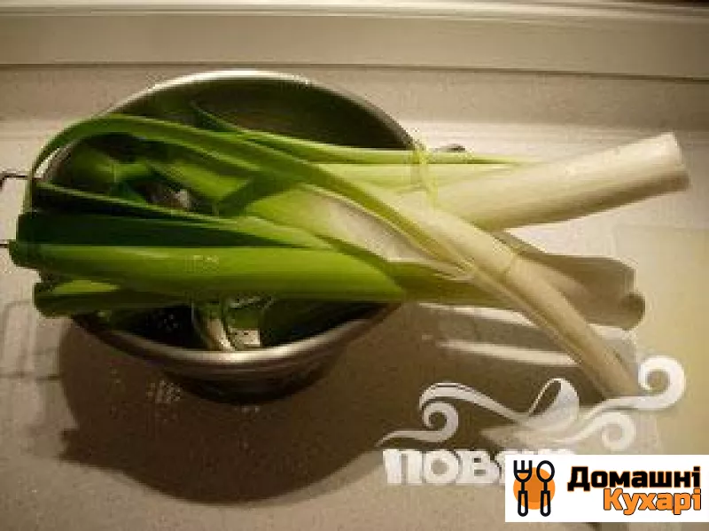 Картопляний суп з цибулею-порей - фото крок 3