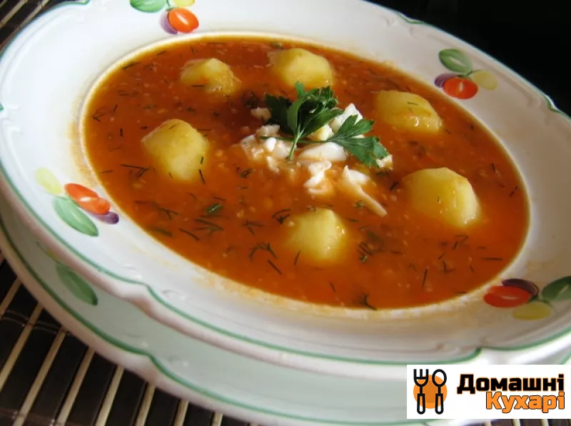 Картопляний суп з помідорами - фото крок 6