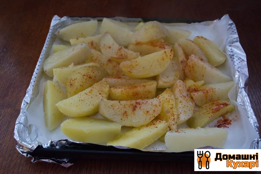 Картопля під сиром в духовці - фото крок 4