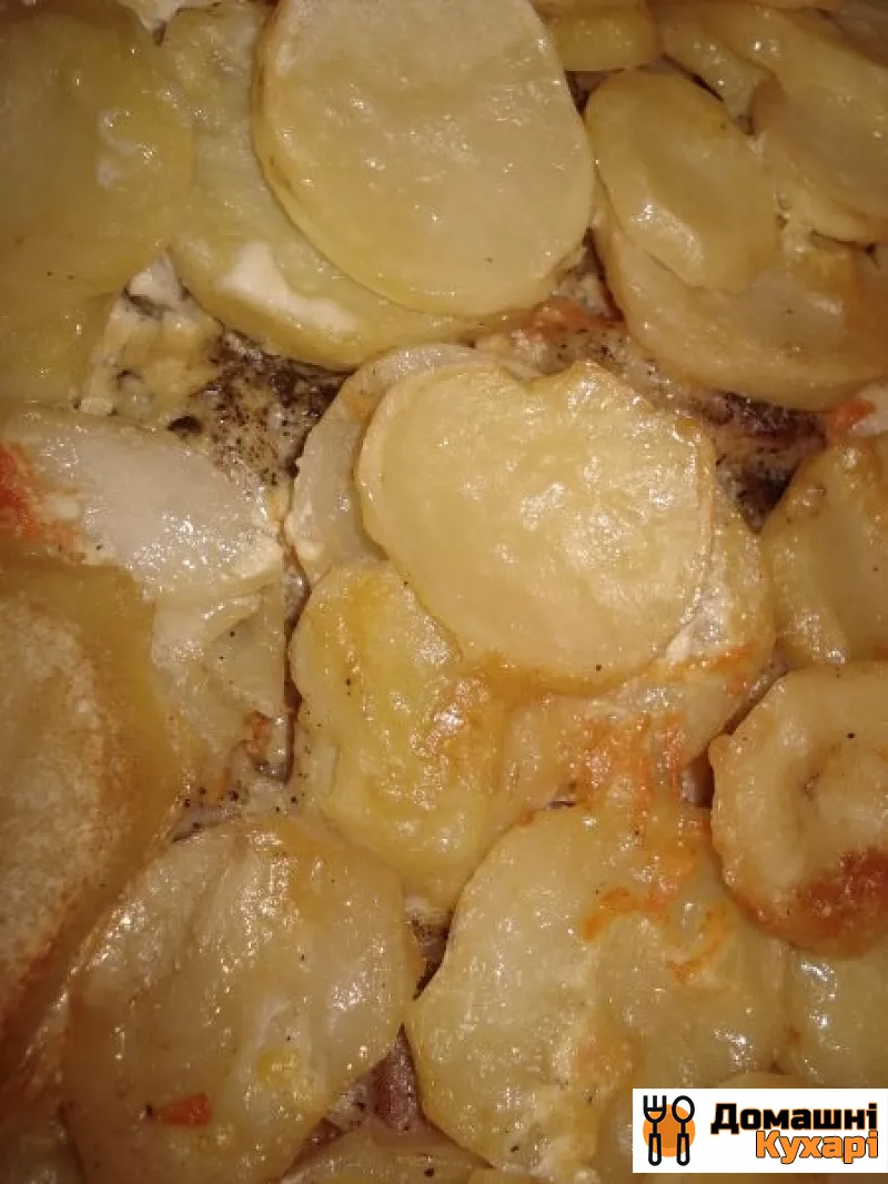 Картопля в сметані в мультиварці - фото крок 7