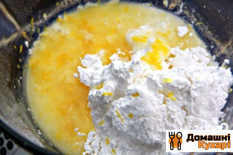 Журавлинний булочки з апельсинової глазур'ю - фото крок 5