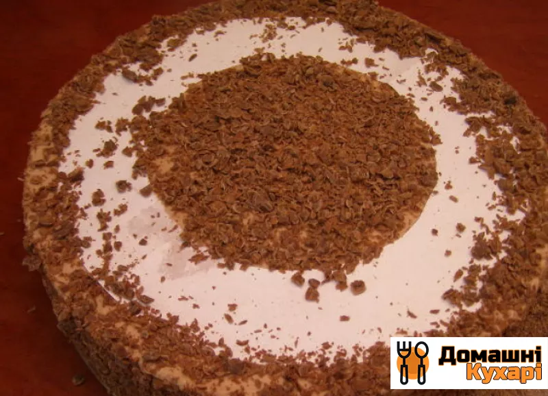 Полунично-шоколадний торт з сирною прошарком - фото крок 18