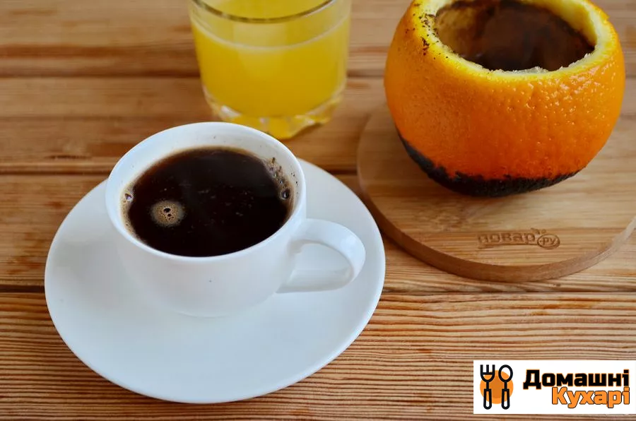 Кава в апельсині 