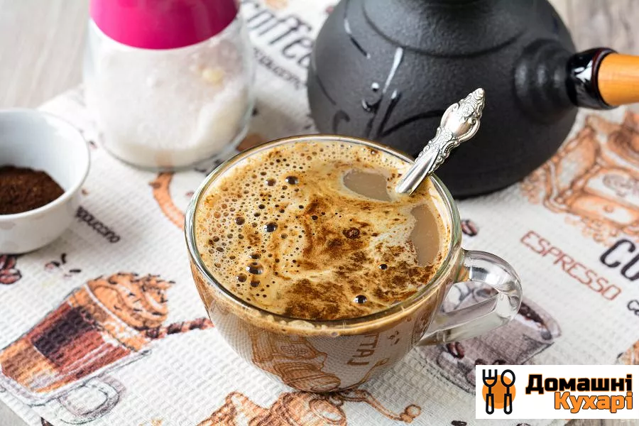 Кава в турці з молоком - фото крок 5
