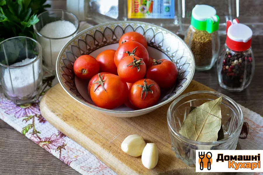 Консервовані помідори черрі - фото крок 1