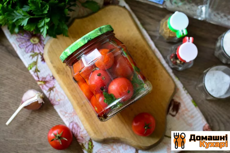 Консервовані помідори черрі - фото крок 8