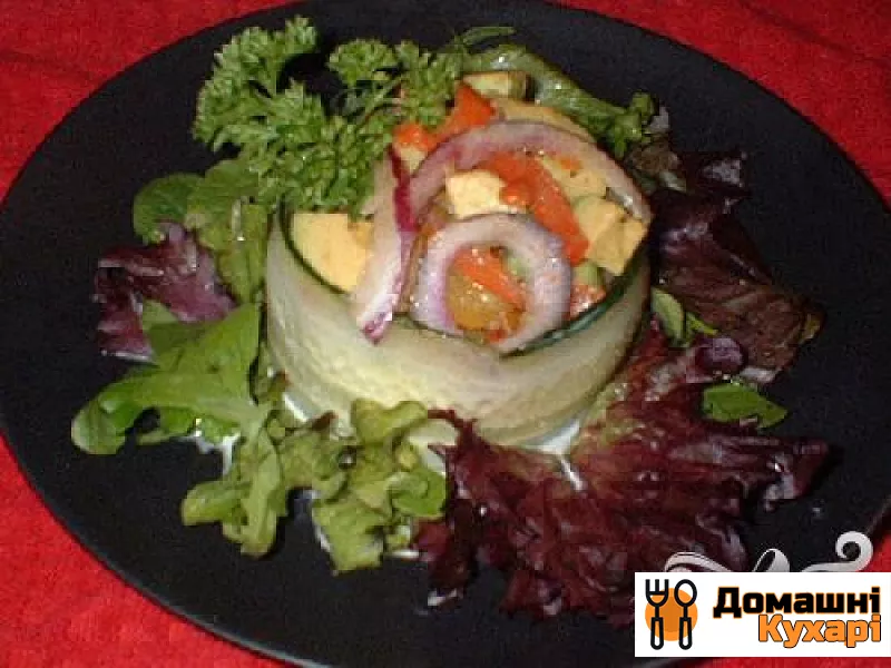 Крабовий салат з авокадо - фото крок 5