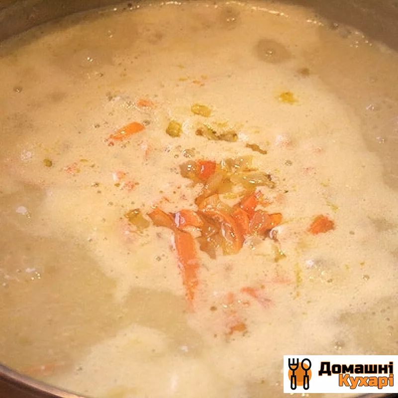 Крем-суп з курки - фото крок 12