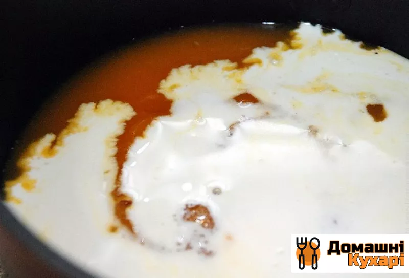 Крем-суп з гарбуза з вершками - фото крок 7