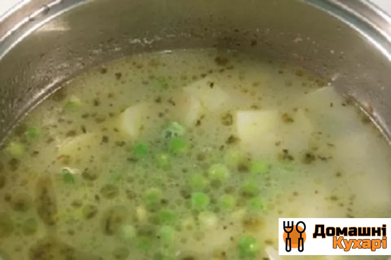 Крем-суп із зеленого горошку - фото крок 3