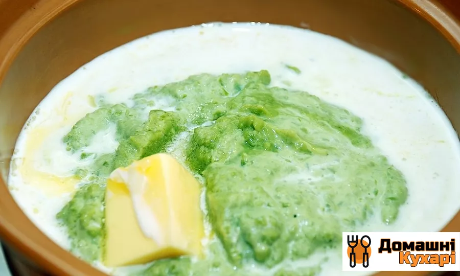 Крем-суп із зеленого горошку і м'яти - фото крок 4
