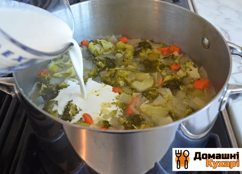 Крем-суп з брокколі та сиром - фото крок 7