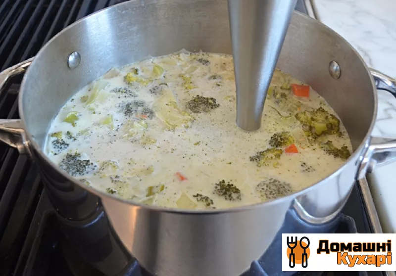 Крем-суп з брокколі та сиром - фото крок 8