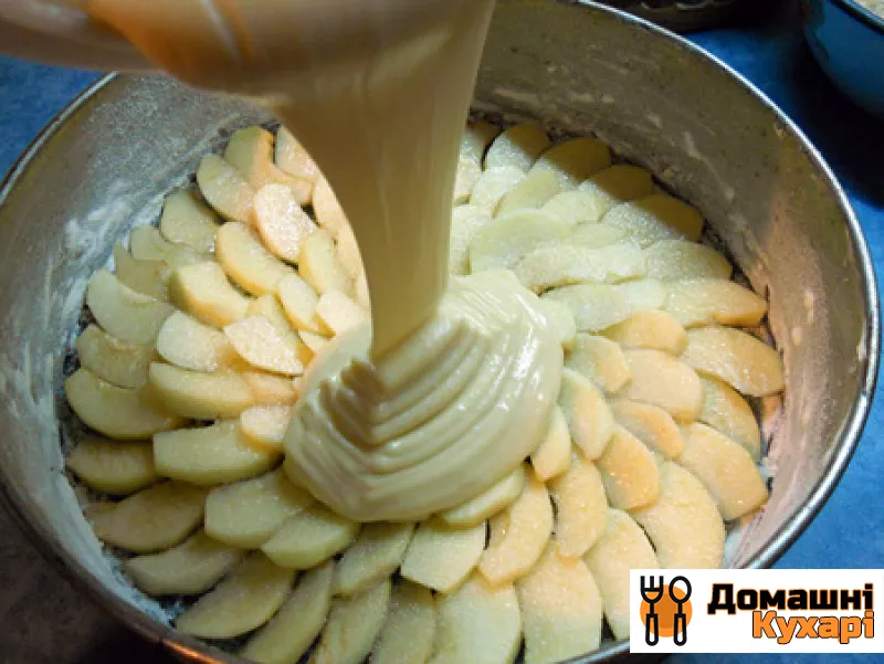 Крем-тісто для яблучного пирога - фото крок 4