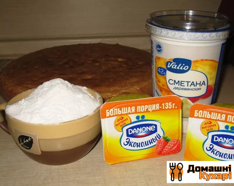 Крем для торта з йогурту без желатину - фото крок 1