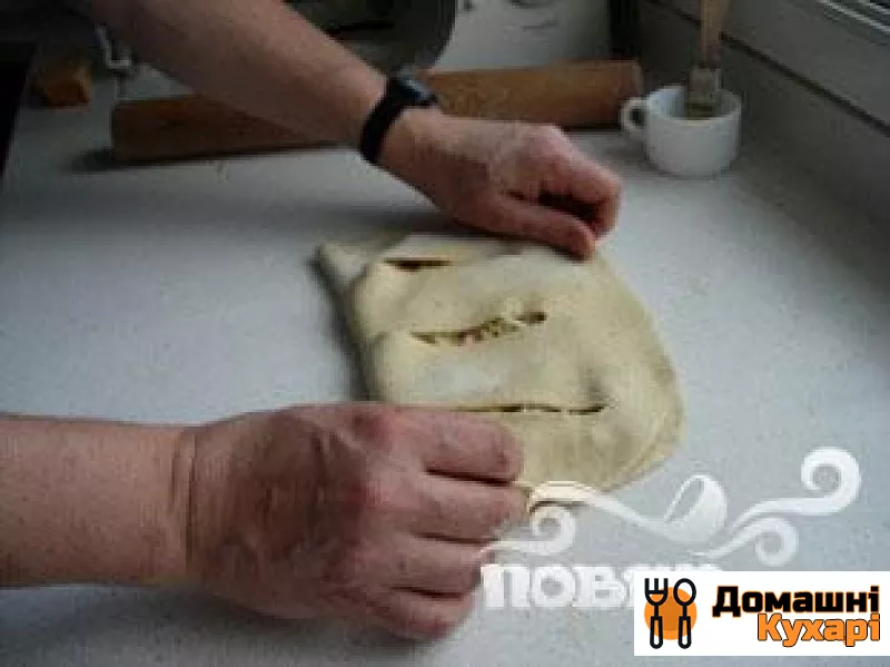 Критий пиріг з беконом і сиром - фото крок 5