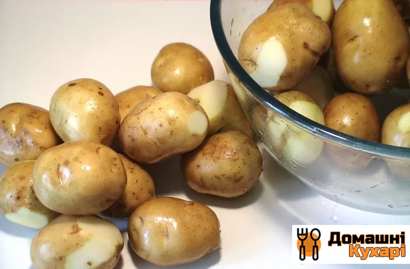 Курка з картоплею на сковороді - фото крок 1