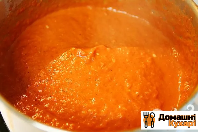 Курка з макаронами і томатно-вершковим соусом - фото крок 4